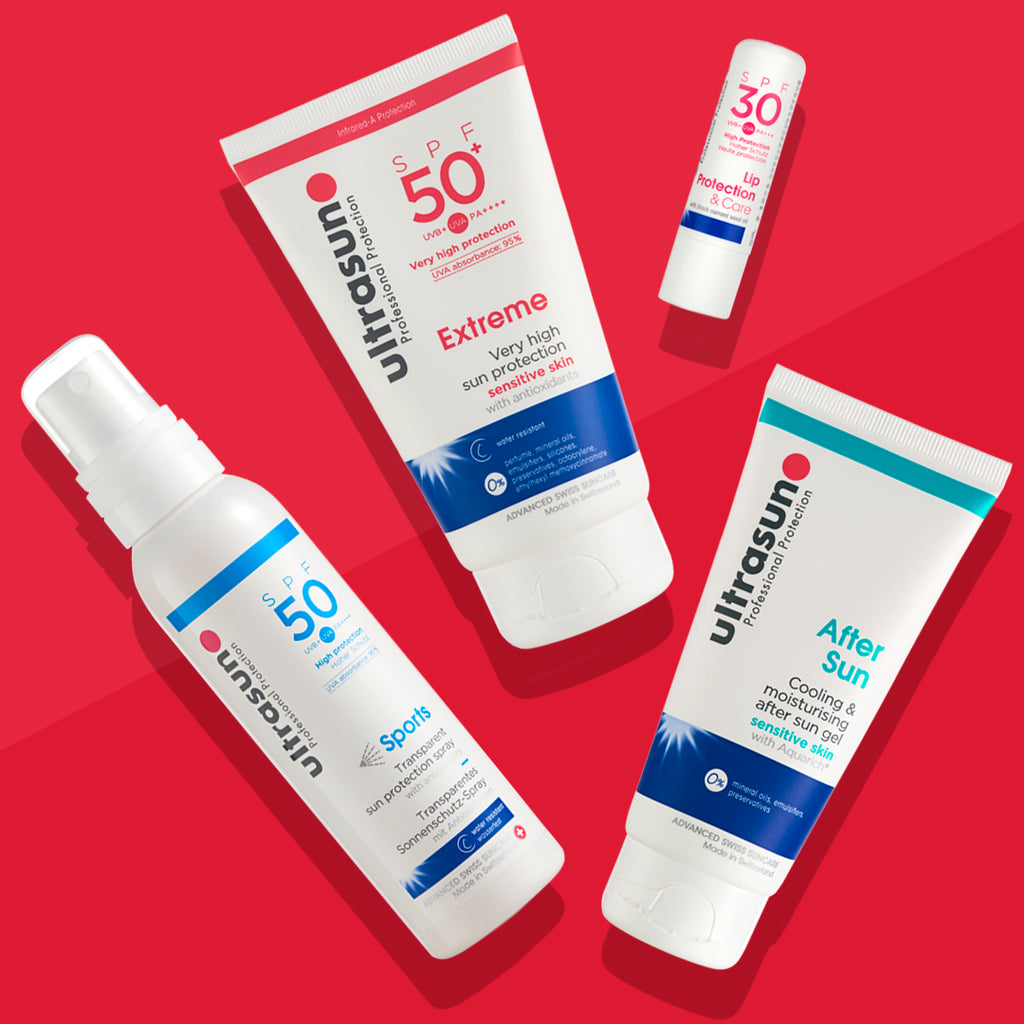 Snap up a 4-piece Ultrasun collection for just £29.98 only at QVC