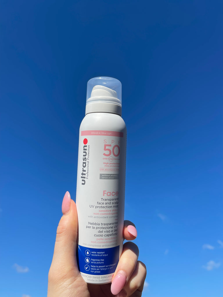 New launch - UV Face & Scalp Mist SPF50 goes SUPERSIZE