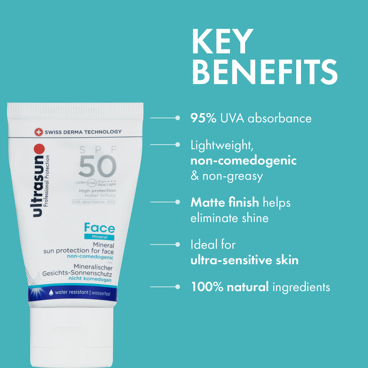 Ultrasun Mineral Face SPF50