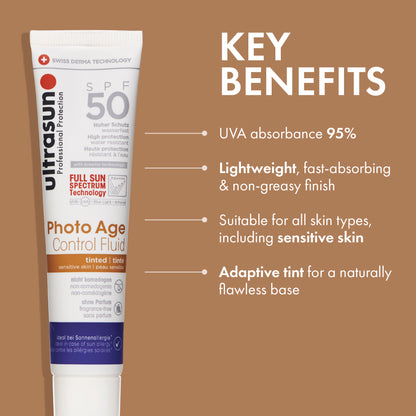 Ultrasun Photo Age Control Fluid Tinted SPF50
