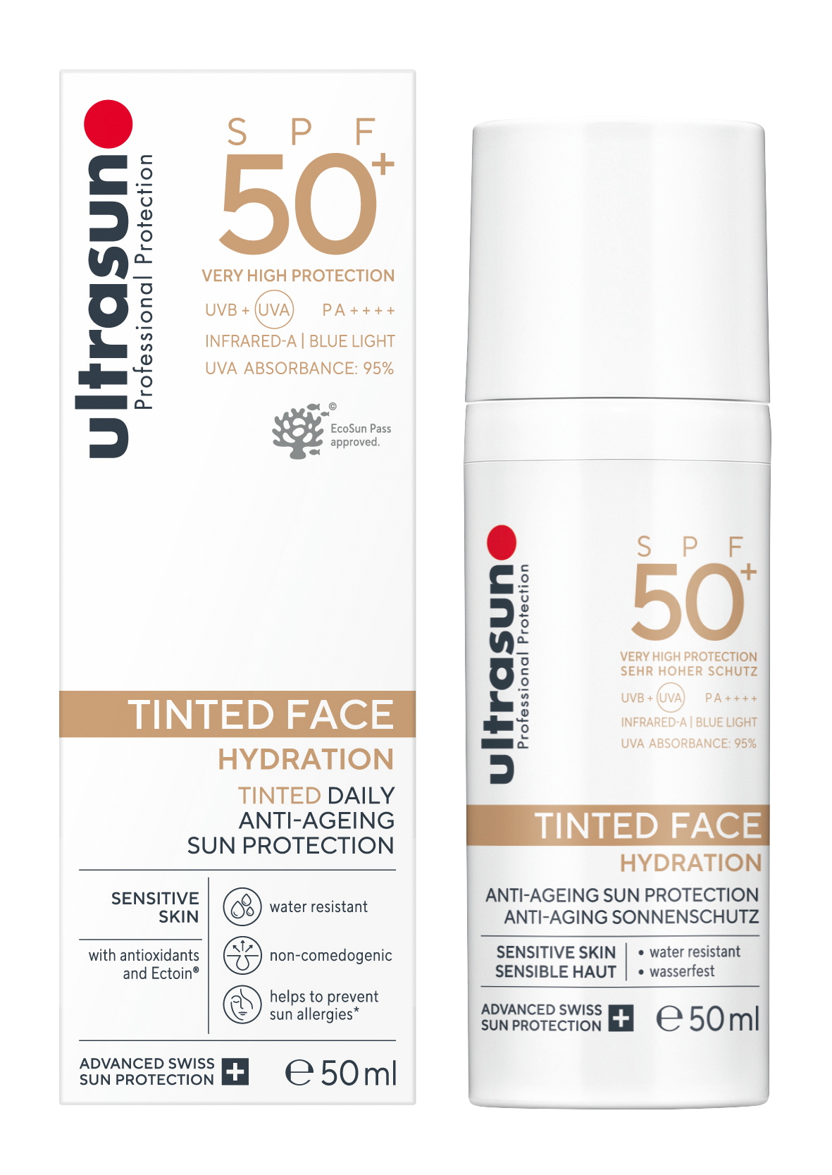 Ultrasun Face Tinted SPF50+