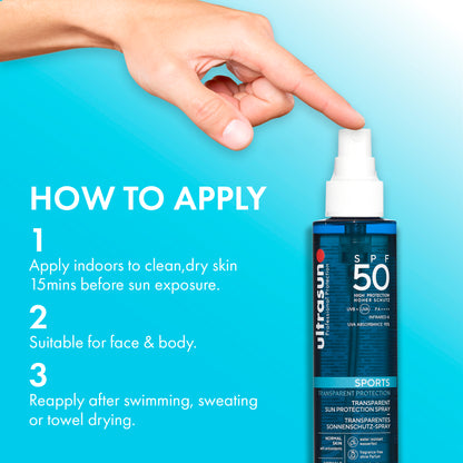 Ultrasun Sports Spray SPF50