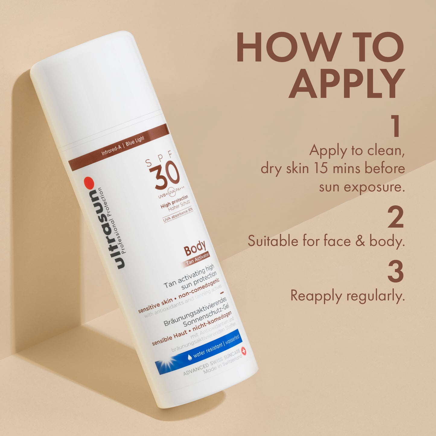 Ultrasun Body Tan Activator SPF30