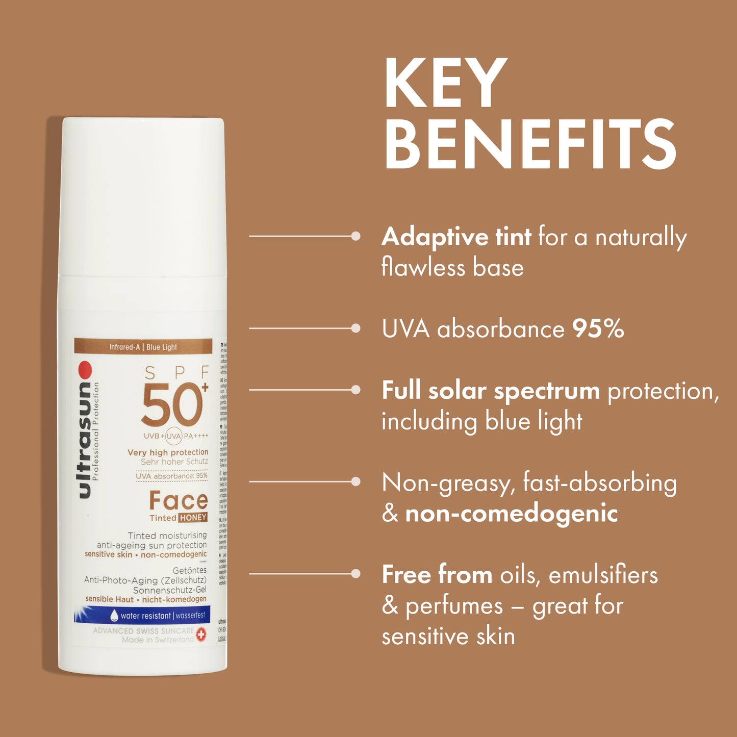 Ultrasun Face Tinted SPF50+