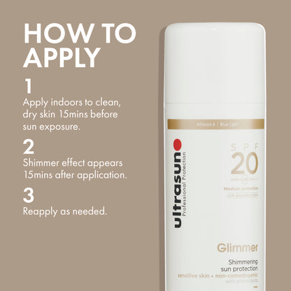 Ultrasun Glimmer SPF20