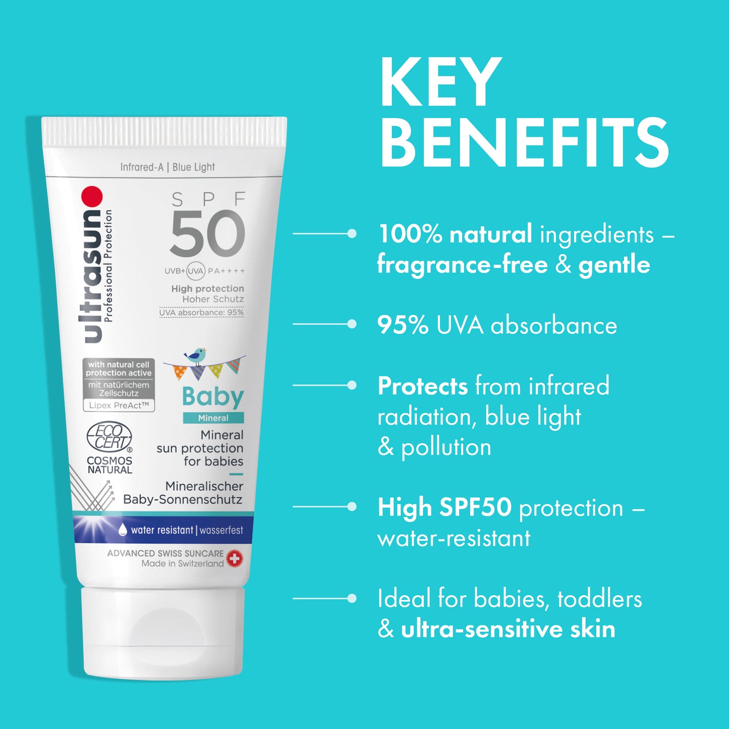 Ultrasun Mineral Baby SPF50