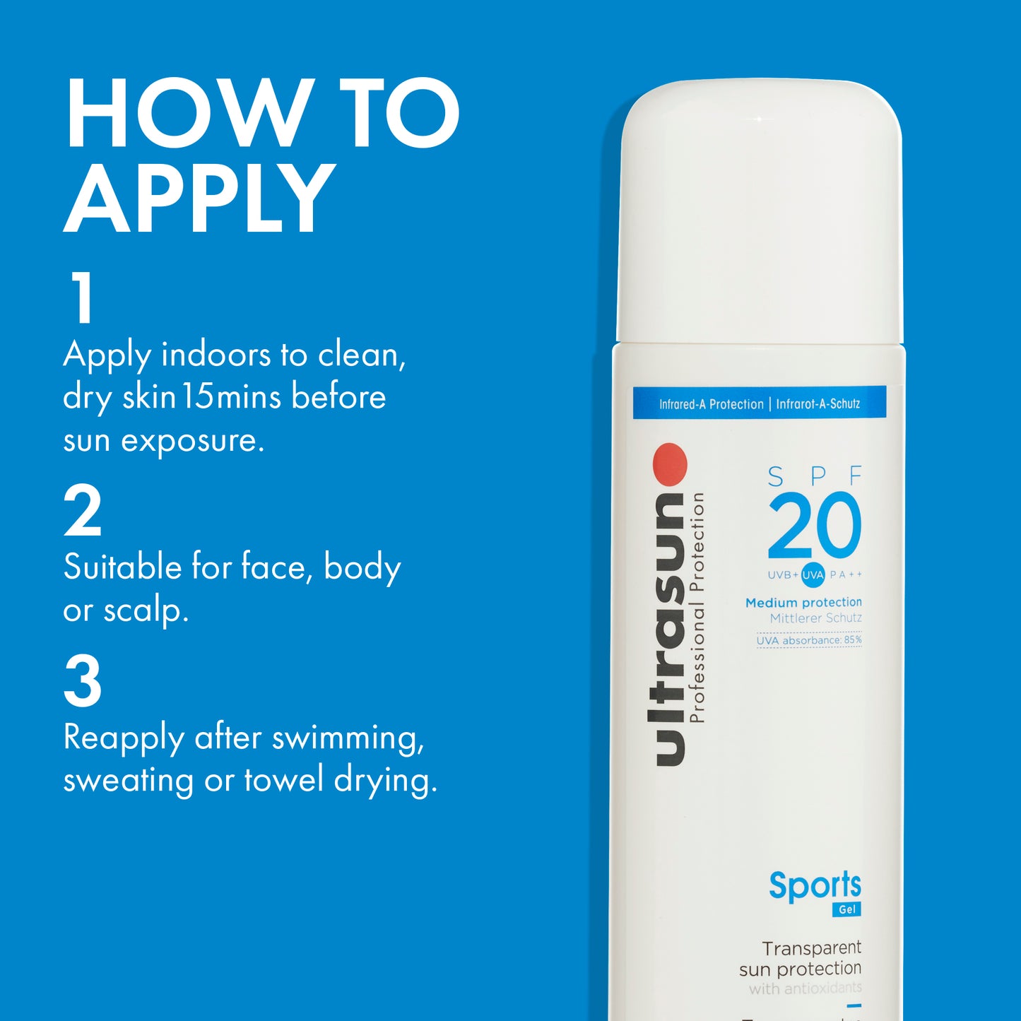 Ultrasun Sports Gel SPF20