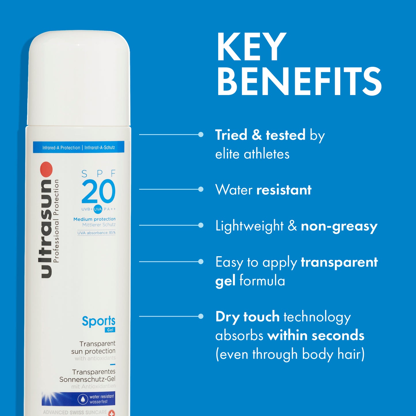 Ultrasun Sports Gel SPF20